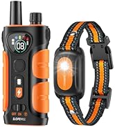 SLOPEHILL Dog Shock Collar,4200FT Dog Training Collar with Remote,IPX8 Waterproof E-Collar with B...