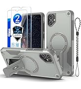for Samsung Galaxy A05 case[Compatible with MagSafe][with 2 * 9H Tempered Glass Screen Protector]...
