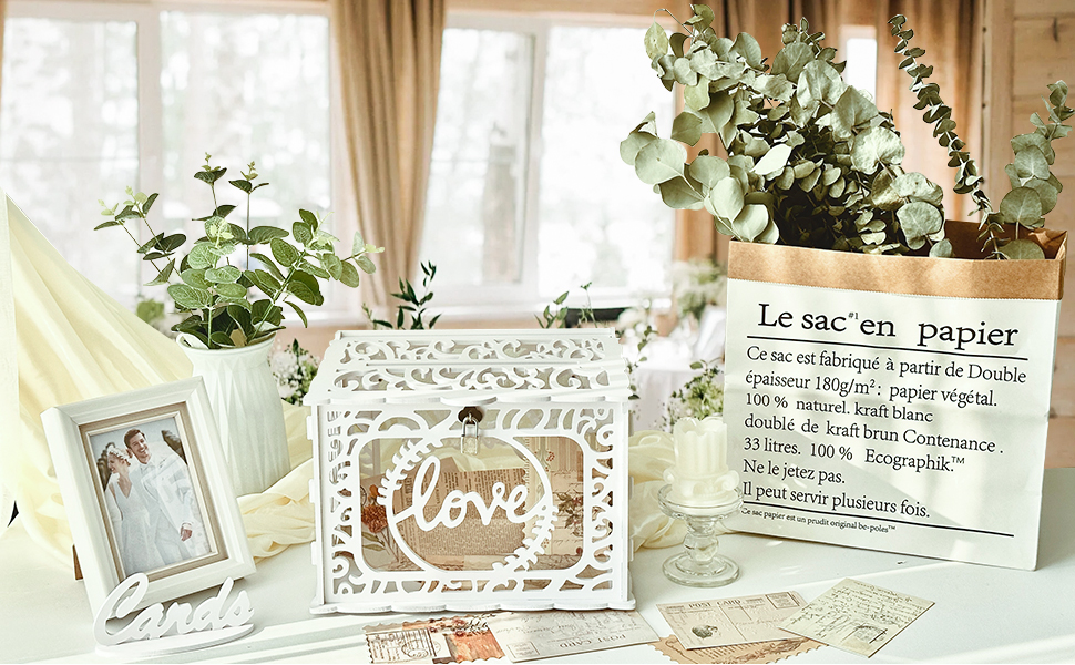 wedding card box