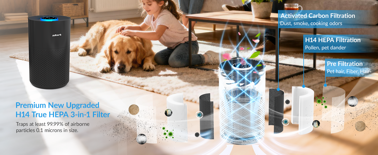 Air purifier for home