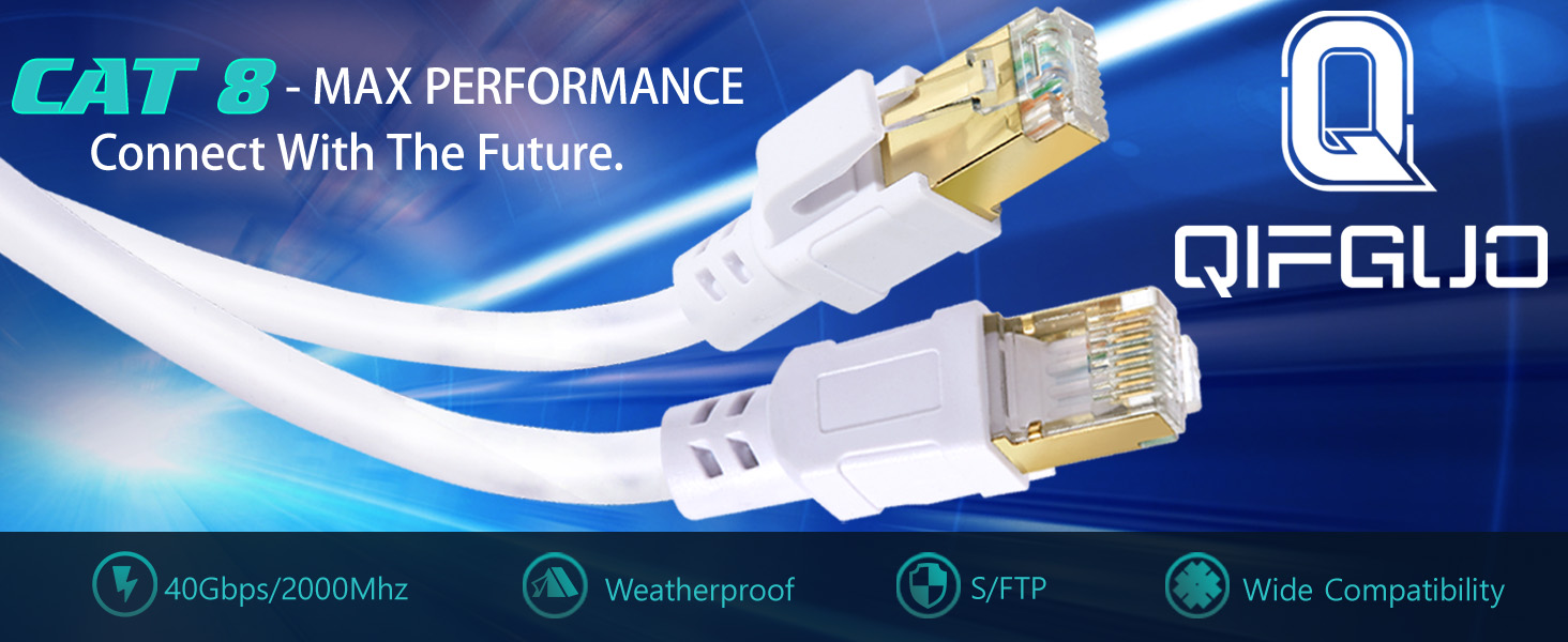 cat8 round Ethernet cable