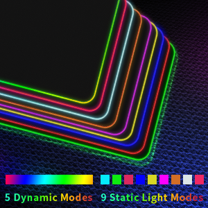 Large LED MousePad with 14 Light Modes