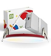 ASD Fire Rated Recessed Light 6 Inch, 5 Colors 2700K/3000K/3500K/4000K/5000K, 1150 Lumens, 2 Hour...