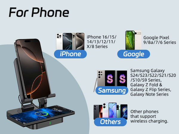 Charging Station for Apple Multiple Devices