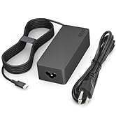 65W USB C Charger for Lenovo Thinkpad/Yoga/Chromebook Laptop Computer 65W 45W USB C Fast Power Ad...