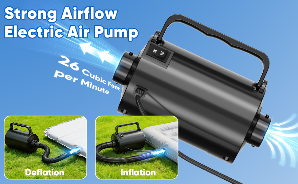 Lotspasie Air Pump Black