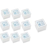 1000 PCS/10 Pack of Lab Microscope Slides, 18x18mm Glass Slides for Microscope,0.13-0.17mm Thick ...