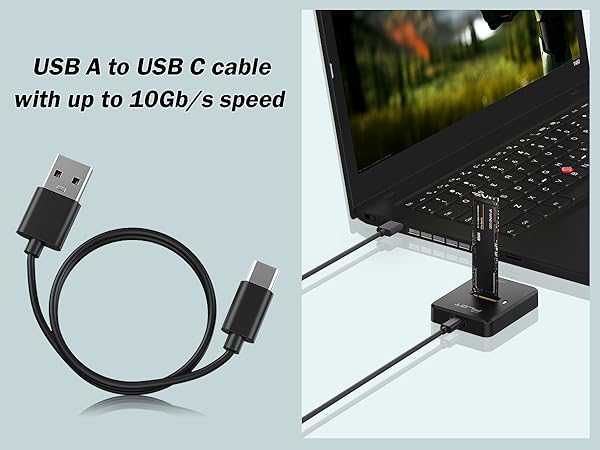 M.2 SSD Docking Station