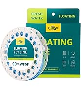 SF Fly Fishing Line with Two Welded Loops Weight Forward Floating Fly Lines Trout 90FT WF2 3 4 5 ...