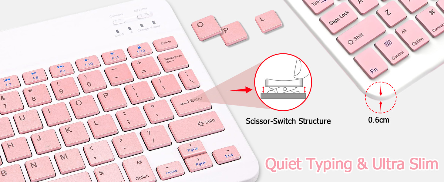 ipad keyboard for quiet typing 