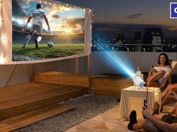 outdoor projector