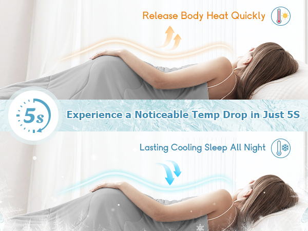 cooling blanket for pregnant women, menopause night sweats, hot sleepers bedding