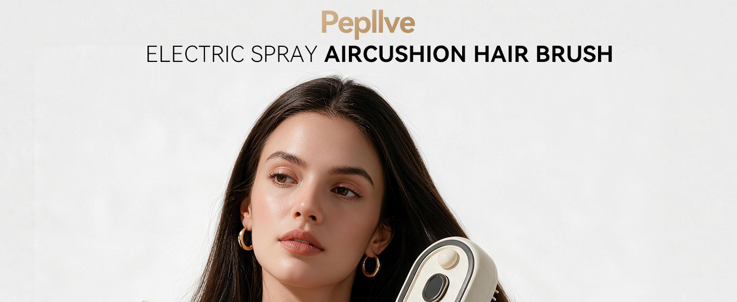 electric spray hair brush