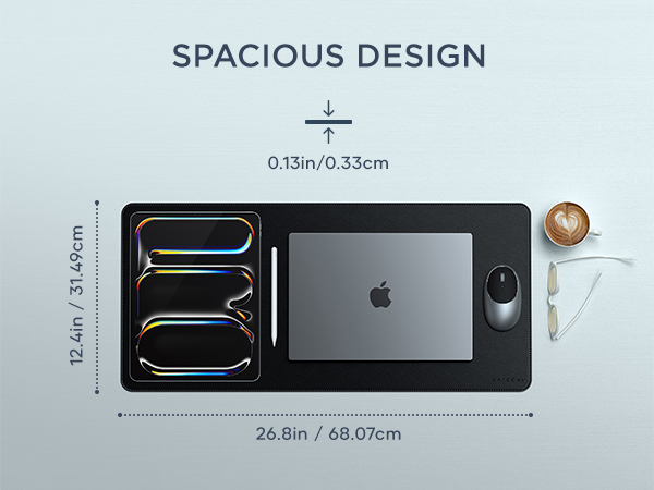 Vegan-Leather Premium Desk Mat