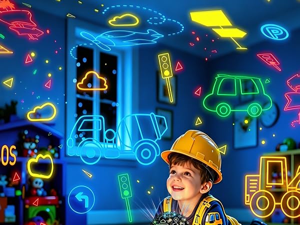 Projector dinosaur toys for kids 3-5