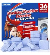 Washing Machine Cleaner-36Pack-18 Month Supply,Washer Machine Cleaner Tablets Formulated For Pet ...