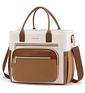 LOVEVOOK Insulated Lunch Bag Women,Wide Opening Adult Lunch Box Women,Leakproof Cooler Bag for Wo...