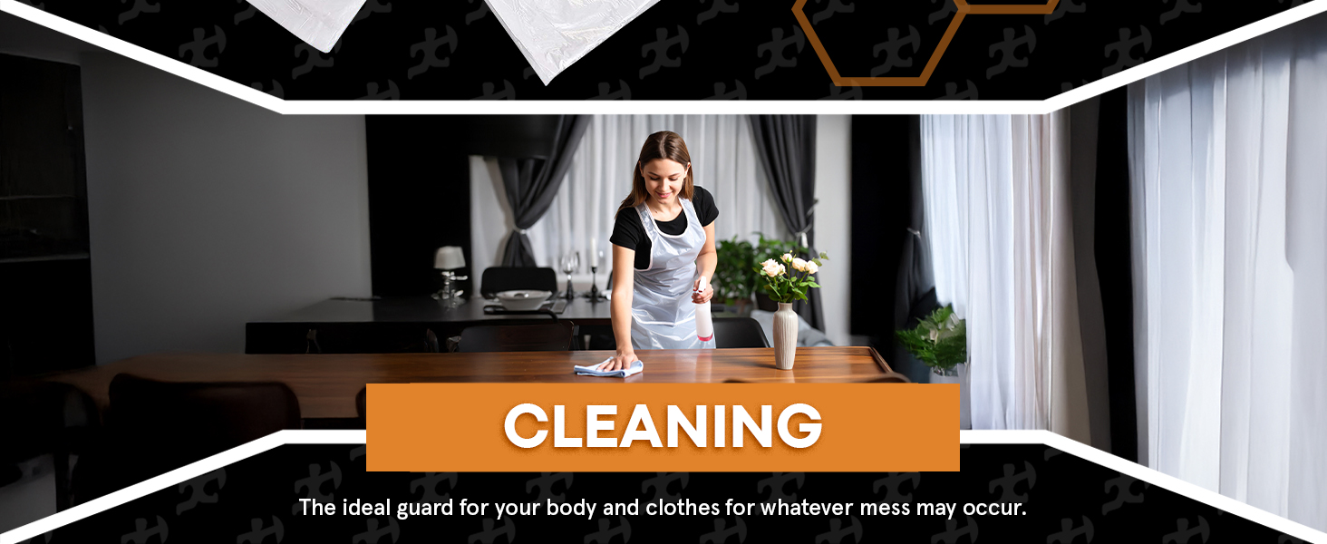 Xpose Safety Plastic Disposable Aprons