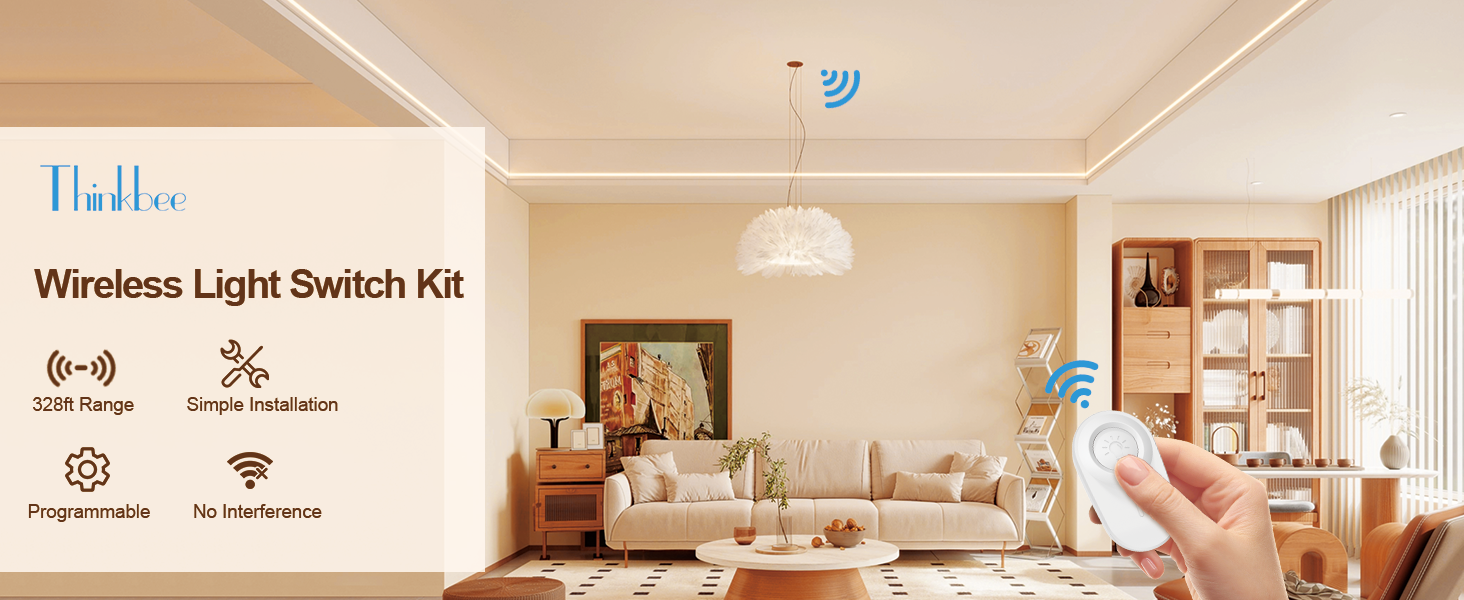 CK1 wireless light switch