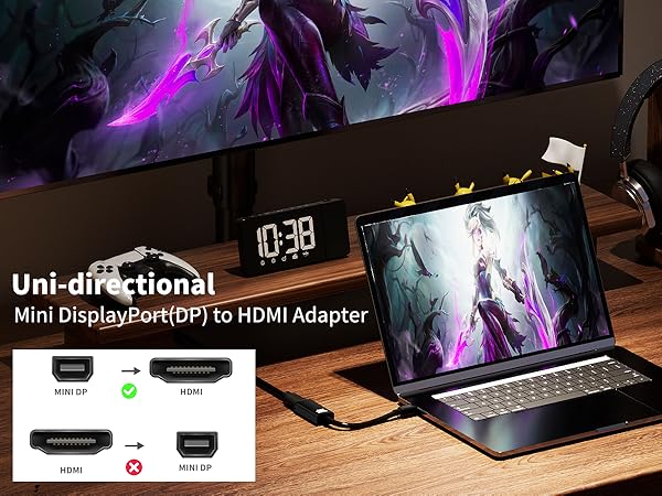 mini dp to hdmi adapter