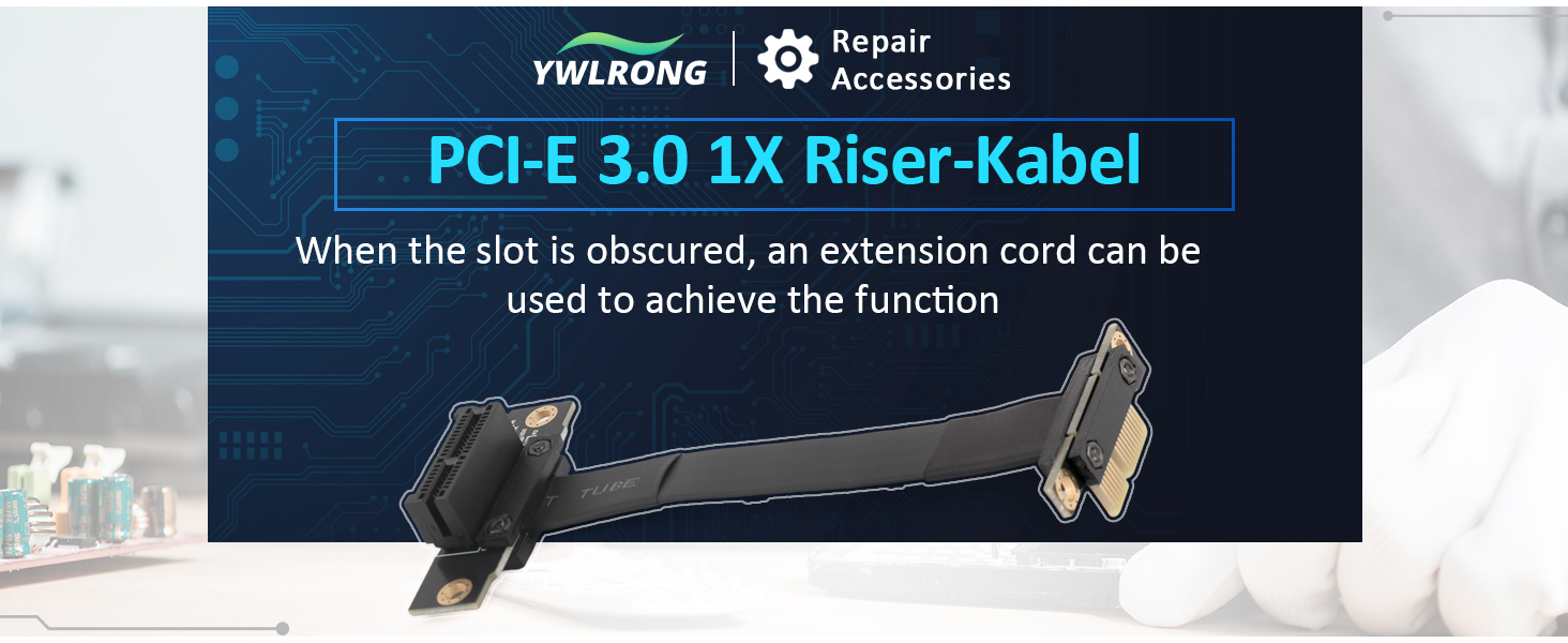 PCI-E 3.0 Riser Cable PCIe Extension Cable