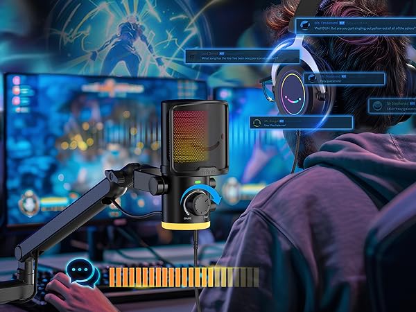 game chat mix ratio microphone