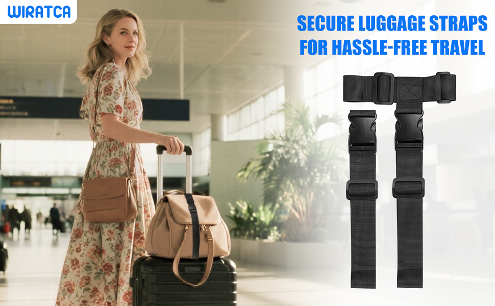 luggage straps to connect two suitcases