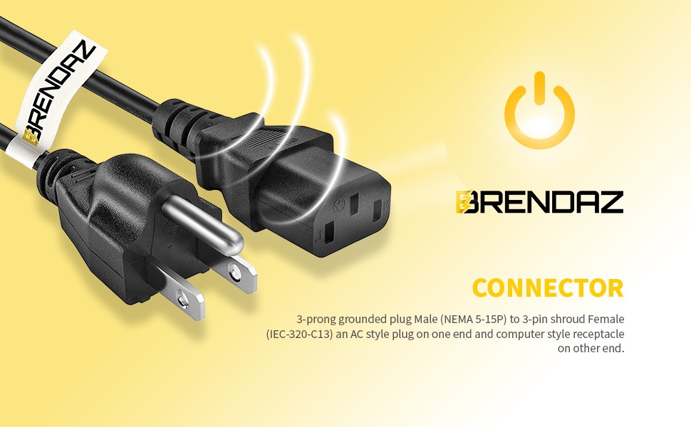 3-PRONG POWER CONNECTOR 