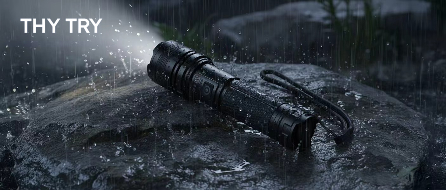 THY TRY rechargeable flashlights high lumens
