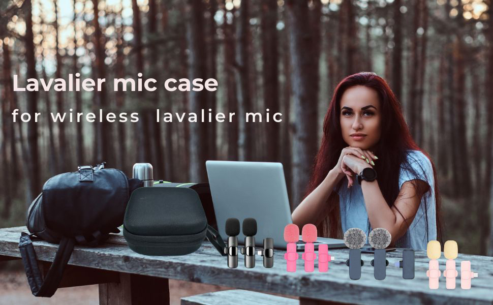 hand carry case for lavalier microphone