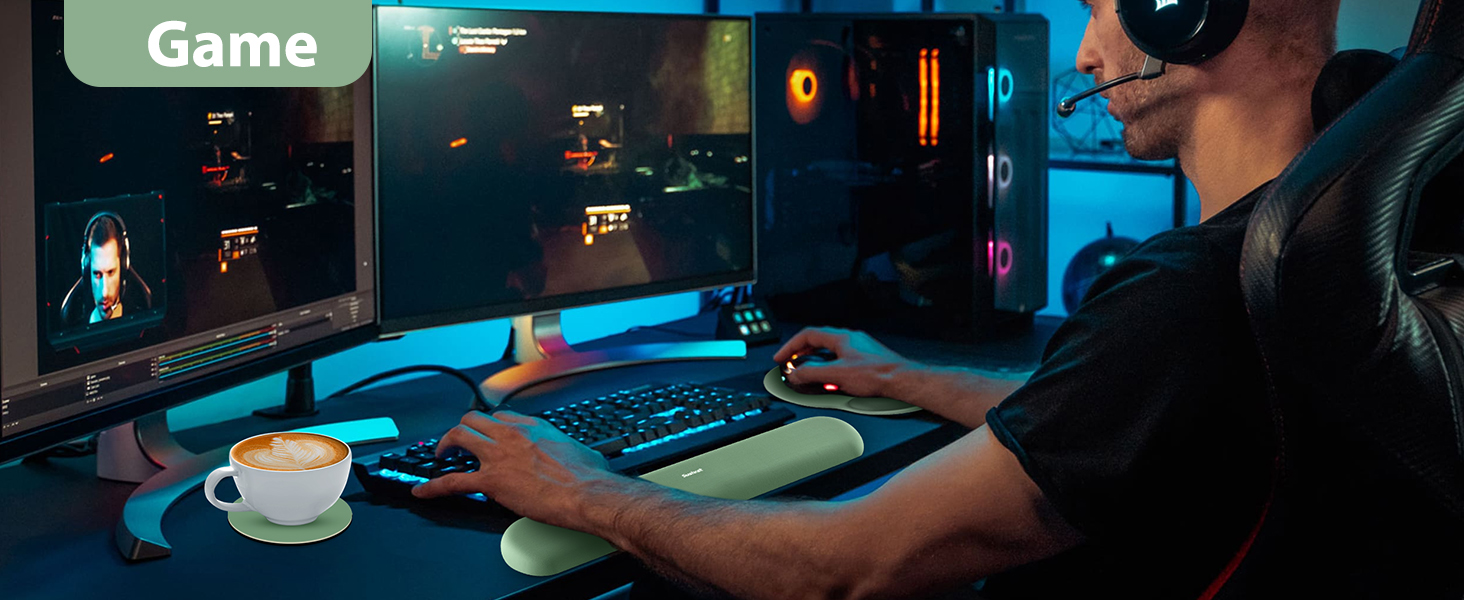 keyboard cloud wrist rest