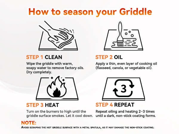 cast iron griddle for gas grill