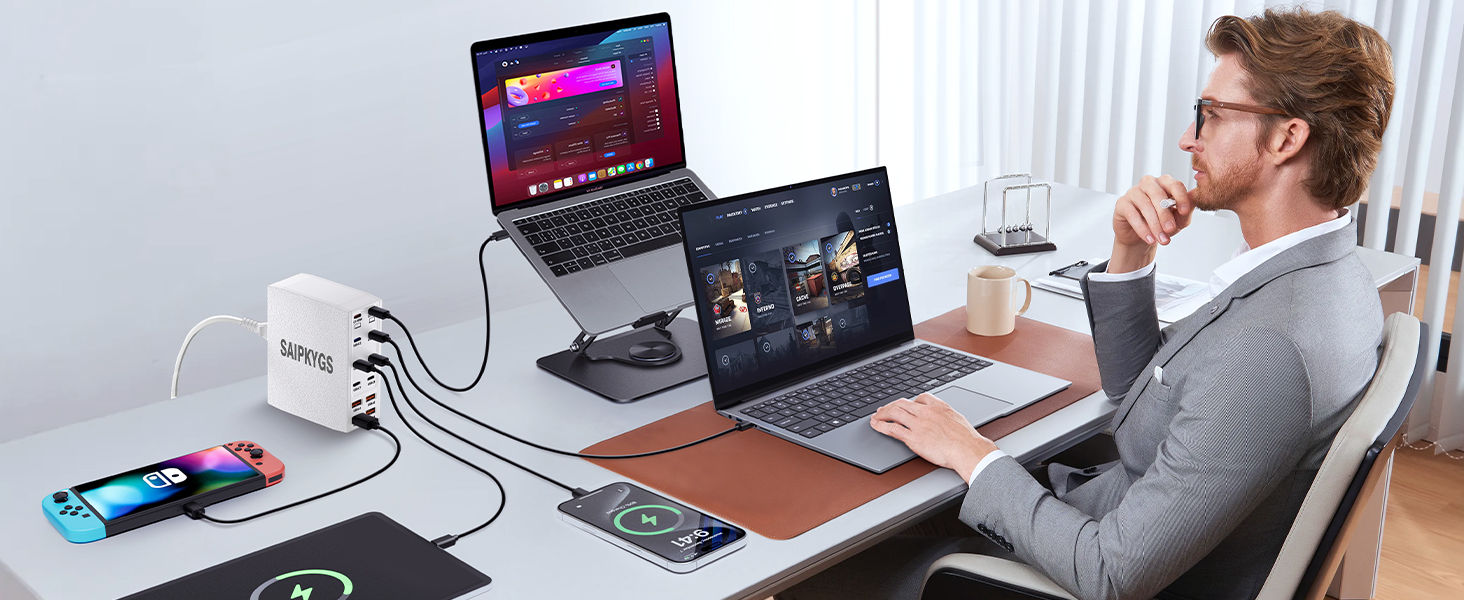 usb c fast charger block