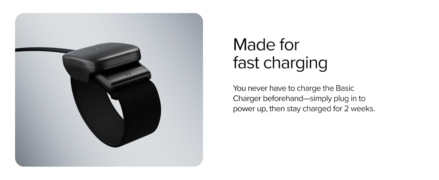 Whoop Wireless Basic Charger Made for fast charging - desktop
