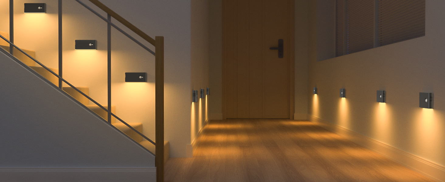 rechargeable night light motion sensor