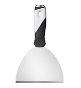 Mister Rui 5 Inch Putty Knife, Stiff Blade Metal Putty Knife Scraper Tool for Wood, Stainless Ste...