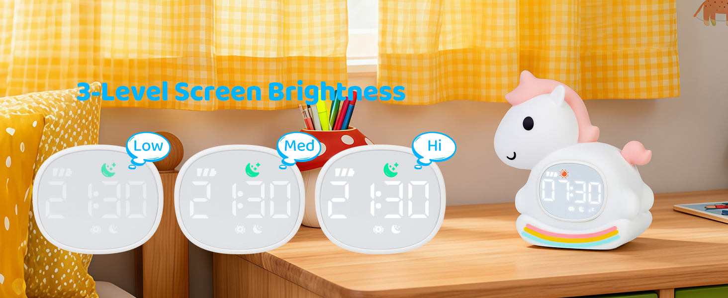 Alarm Clock with Night Light