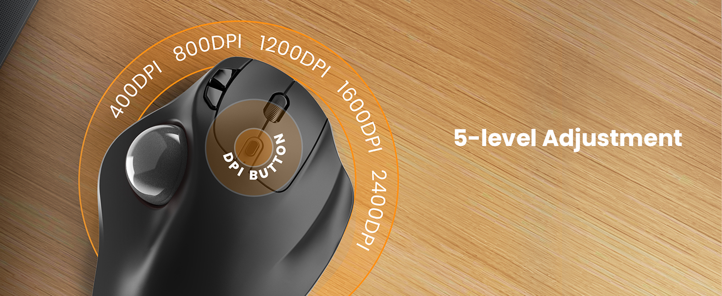 MAM2 Wireless Trackball Mouse