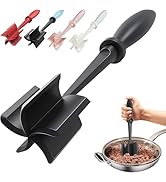 Upgrade Meat Chopper, Heat Resistant Meat Masher for Hamburger, Ground Beef Smasher, Nylon Hambur...