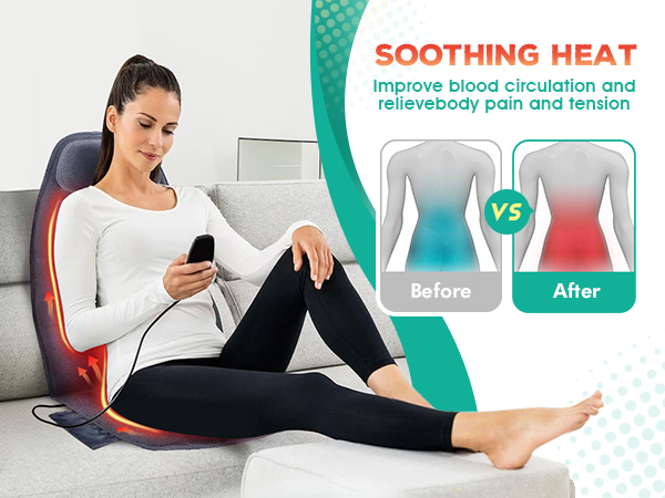 back massager with heat