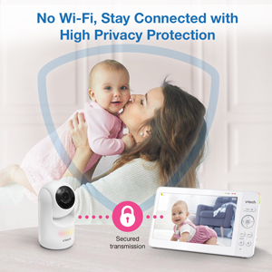 VTech video baby monitor with camera and audio