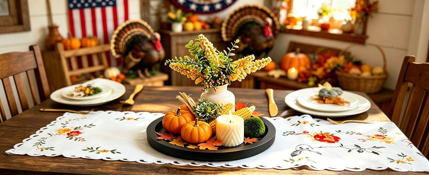 11 inch Round Decorative Tray