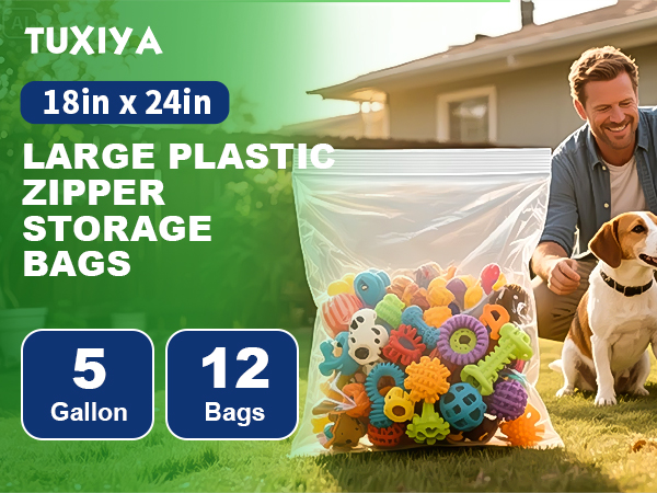 5 gallon ziploc bags
