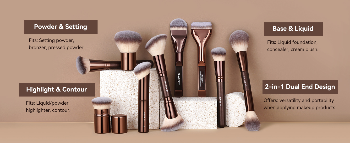 makeup brushes