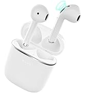 GOALSEN J-Series J05 HiFi Stereo Bluetooth Earbuds – Built-in 3 Sound Modes Touch Control Switch,...