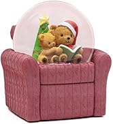 Musical Christmas Bear Snow Globe, Christmas Tree &amp; Cozy Sofa Design, Christmas Decoration for Fa...