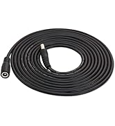 Extension Power Cable for Starlink Mini, 10Ft Female to Male DC 5.5mm x 2.1mm Extension Power Jac...