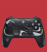 EasySMX S10 Switch 2 Controller-One Key Wake-up, Switch 2 Pro Controller with 6 Axis Gyro, NFC Fu...