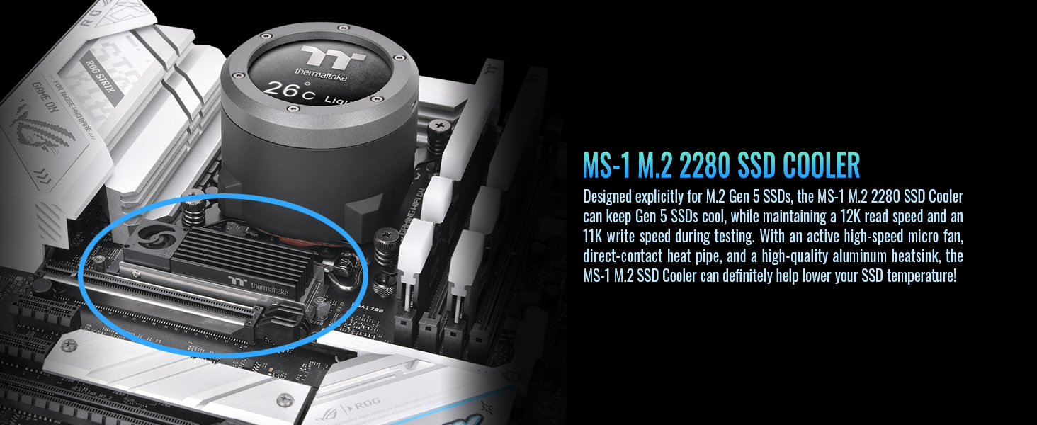 MS-1 M.2 2280 SSD Cooler