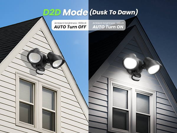 motion sensor outdoor lights